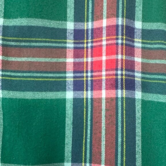 MINI BODEN Plaid Drop Waist Dress Girls 8-9 Cozy Winter Tartan Holiday Cotton - Picture 5 of 7